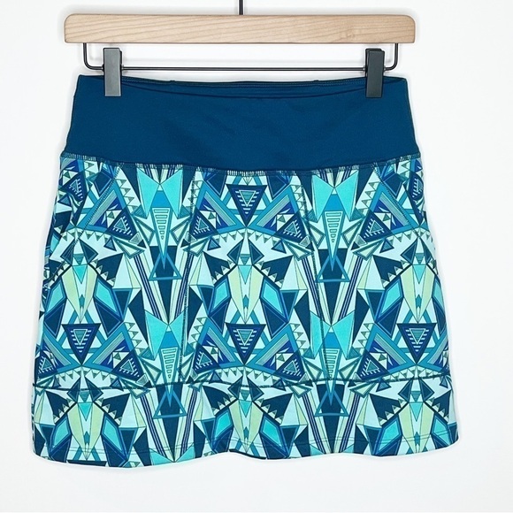 NWT Title Nine Gidget Geometric Skort Skirt Size XS - Picture 2 of 11